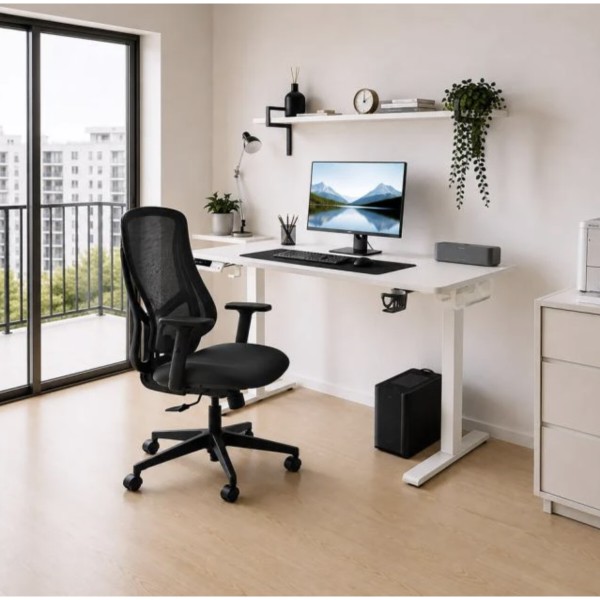 Фото - Кресло офисное Mealux Flow Lite Fabric Black (HF-B20 F/B)