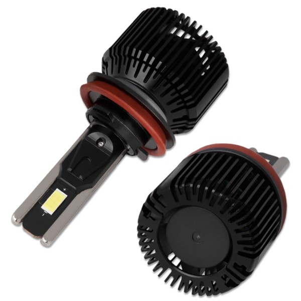 Фото - Автолампа Solar H8-H11-H16 12/24V 130W 11000Lm 6500K CSP3570 2 шт. (8711S2)