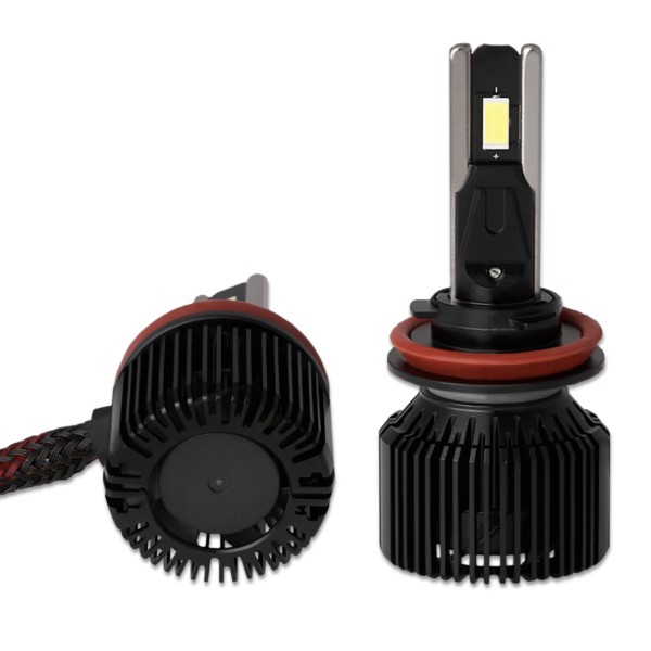Фото - Автолампа Solar H8-H11-H16 12/24V 130W 11000Lm 6500K CSP3570 2 шт. (8711S2)