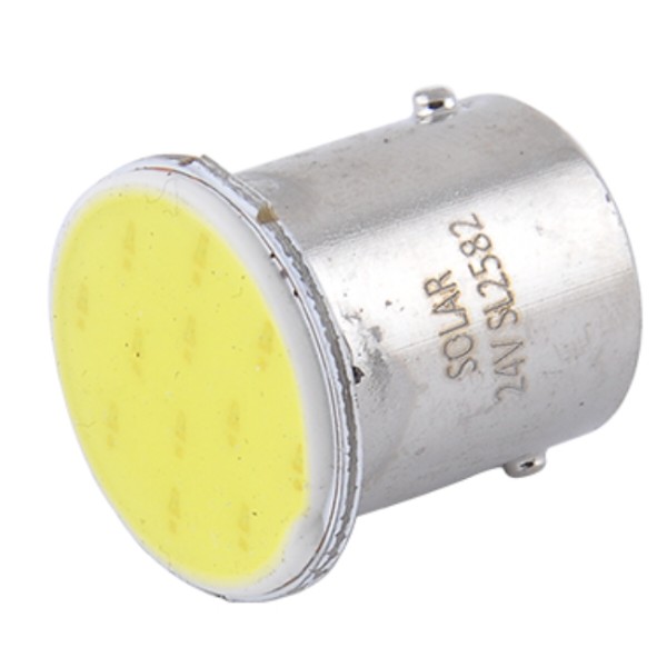 Фото - Автолампа Solar 24V G18.5 BA15s 1COB white 2 шт. (SL2582)