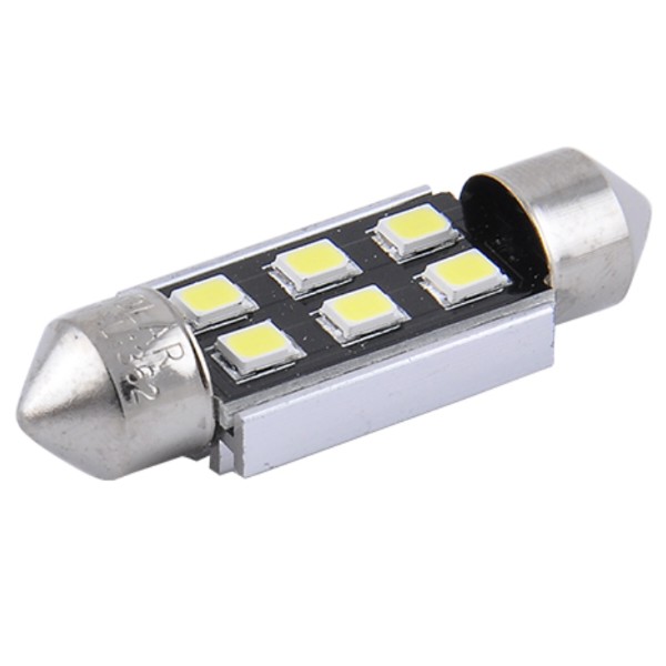 Фото - Автолампа Solar 12V SV8.5 T11x36 6SMD 2835 CANBUS white 2 шт. (SL1362)