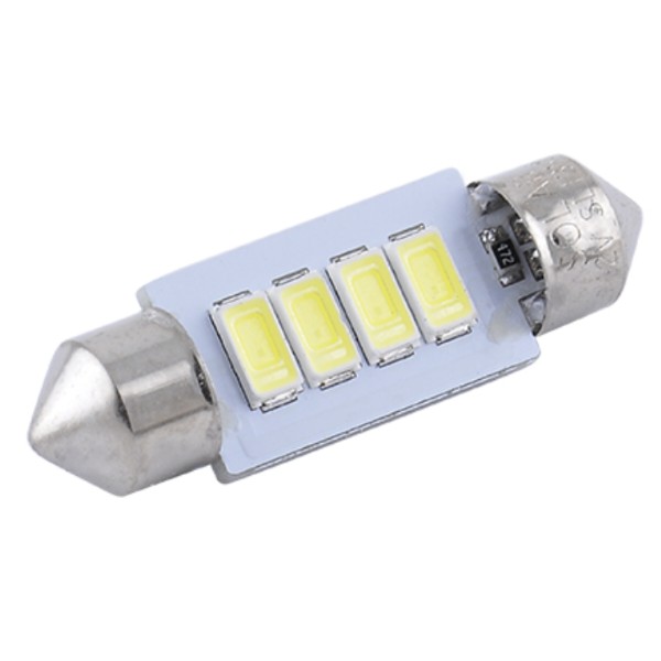 Фото - Автолампа Solar 12V SV8.5 T11x36 4SMD 5730 white 2 шт. (SL1352)