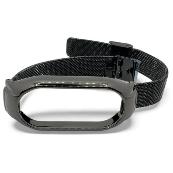 Фото - Ремешок для фитнес-браслета BeCover Metal for Xiaomi Mi Smart Band 10 Black (713623)