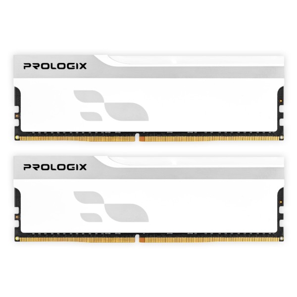Фото - Память DDR ProLogix DDR4 2x8GB/3200 Prologix Onyx White (PRO16GB3200YW4K)