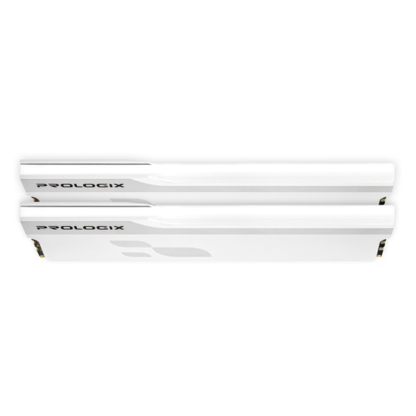Фото - Память DDR ProLogix DDR4 2x8GB/3200 Prologix Onyx White (PRO16GB3200YW4K)