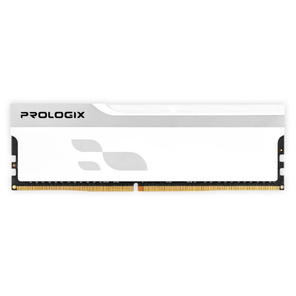 Фото - Память DDR ProLogix DDR5 16GB/6000 Prologix Onyx White (PRO16GB6000YW5)