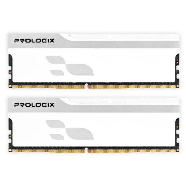 Фото - Память DDR ProLogix DDR4 2x16GB/3200 Prologix Onyx White (PRO32GB3200YW4K)