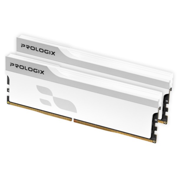 Фото - Память DDR ProLogix DDR4 2x16GB/3200 Prologix Onyx White (PRO32GB3200YW4K)