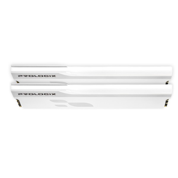 Фото - Память DDR ProLogix DDR4 2x16GB/3200 Prologix Onyx White (PRO32GB3200YW4K)