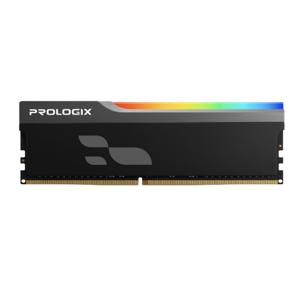 Фото - Память DDR ProLogix DDR4 8GB/3200 Prologix Onyx Black RGB (PRO8GB3200YBR4)