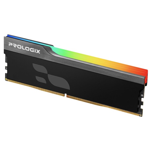 Фото - Память DDR ProLogix DDR4 8GB/3200 Prologix Onyx Black RGB (PRO8GB3200YBR4)