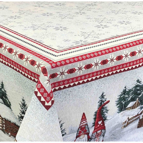 Фото - Скатерть прямоугольная Прованс 130х140 Snowfall (023407)