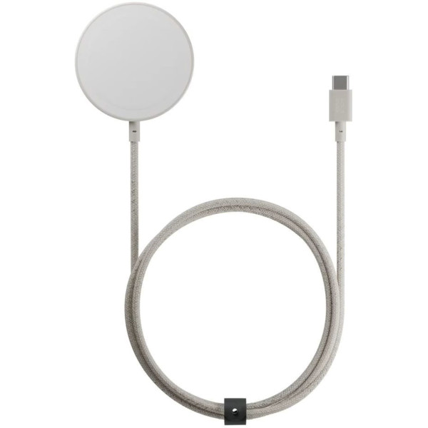 Фото - Бездротовий зарядний пристрій Native Union SnapStand Qi2 Wireless Charger Sandstone (SNST-QI2-SAN)