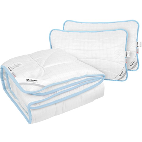 Фото - Набор одеяло евро + 2 подушки Sonex 200x220 тинсулейт Antistress 3М Thinsulate + 50х70 (SO102200)