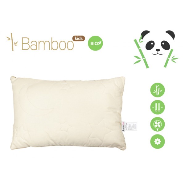 Фото - Подушка дитяча стандартна Sonex Bamboo Kids 40х60 см Бежева (SO102146)