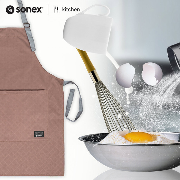 Фото - Набір фартух + прихватка Sonex з брудовідштовхувальним покриттям (SO102481)