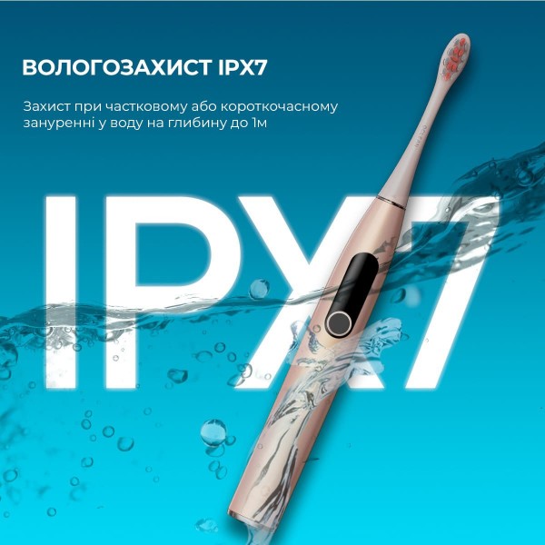 Фото - Зубная щетка электрическая Oclean X Pro Digital Set Electric Toothbrush Champagne Gold (6970810552577)
