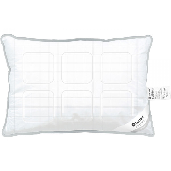 Фото - Набір ковдра євро + 2 подушки Sonex 200х220 штучний лебединий пух Antistress Карбон + дві подушки 50х70 (SO102195)