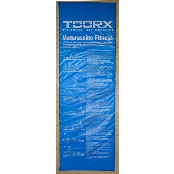 Фото - Килимок для йоги та фітнесу Toorx Padded Exercise Blue/Rosso (MAT-GE)