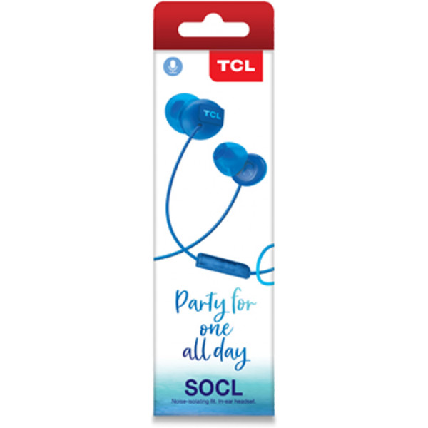 Фото - Навушники вкладиші дротові TCL SOCL300BL-EU