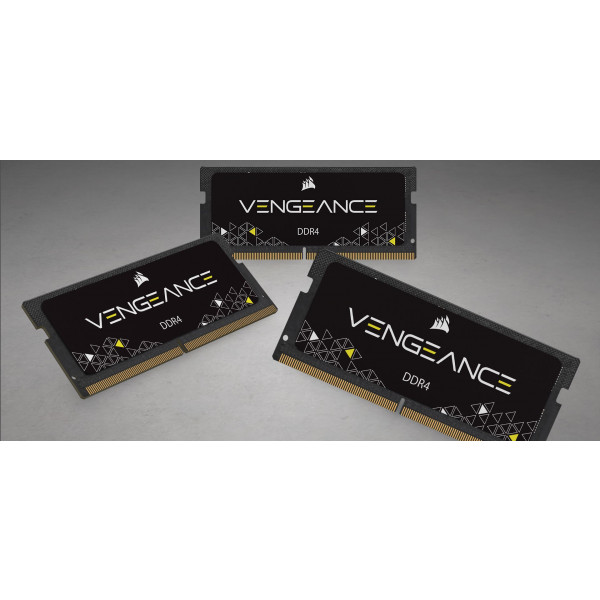 Фото - Память DDR Corsair Vengeance SO-DIMM DDR4 3200MHz 8GB (CMSX8GX4M1A3200C22)