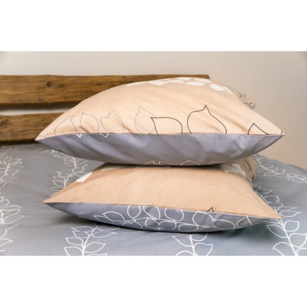 Фото - Комплект постільної білизни ТЕП Soft dreams Grey Leaf (2-03859_25850)