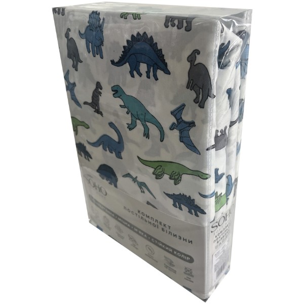 Фото - Комплект постільної білизни SOHO 150х200 см Dino (PATTERN 17-S)