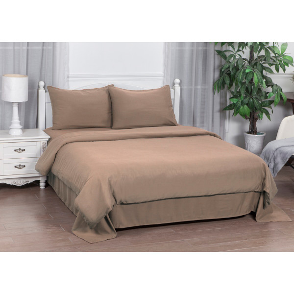 Фото - Комплект постільної білизни SOHO 180х220 см Mocha Mousse (PATTERN 14-D)