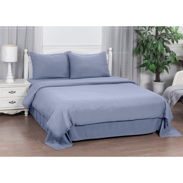 Фото - Комплект постільної білизни SOHO 200х220 см DK Grey (PATTERN 5-E)