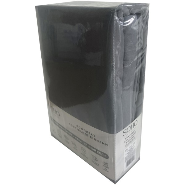 Фото - Комплект постільної білизни SOHO 200х220 см Maison Grey (PATTERN 2-E)