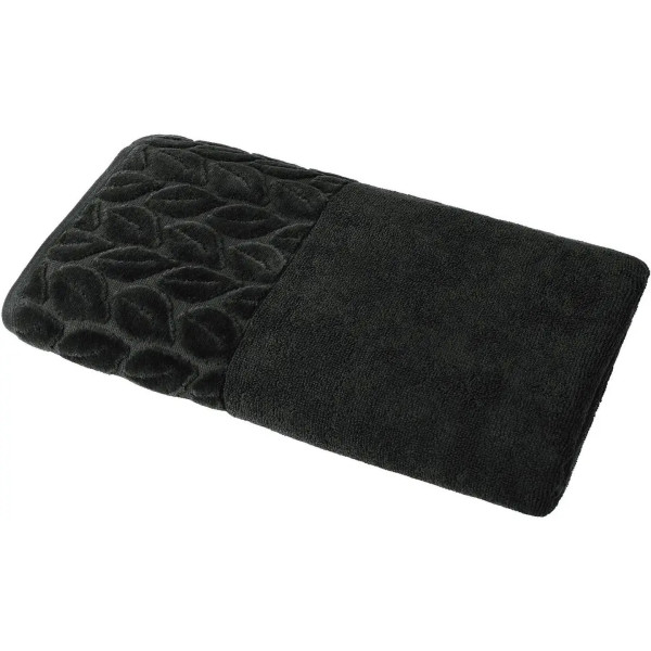 Фото - Набір рушників SOHO 50х90+70х140 см бавовна 100% Leaves Graphite