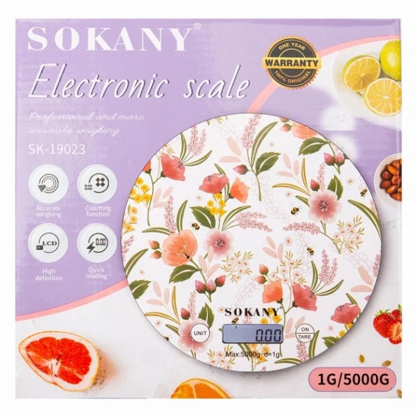 Фото - Весы кухонные Sokany SK-19023ML