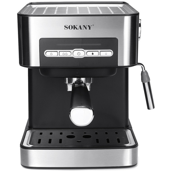 Фото - Кавоварка ріжкова Sokany SK-6862 Silver