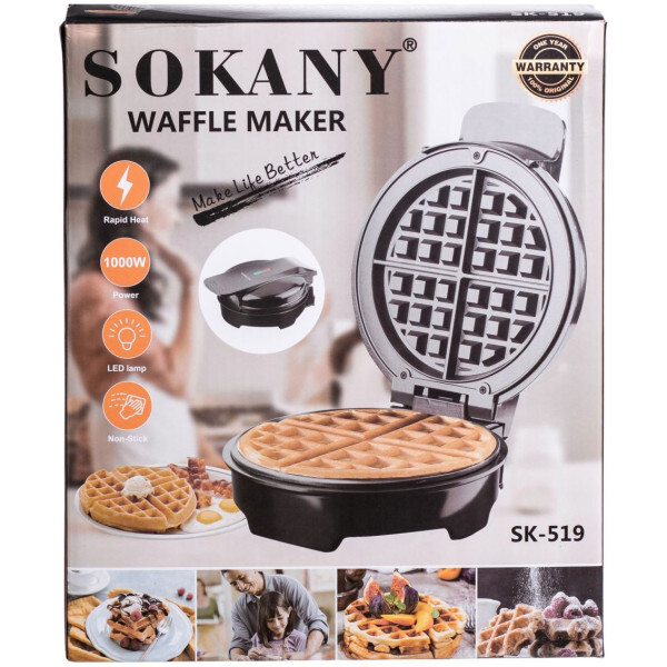 Фото - Вафельниця Sokany SK-519