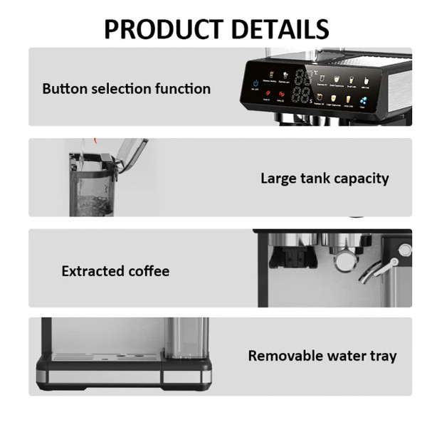 Фото - Кавоварка ріжкова Sokany SK-04032 Silver