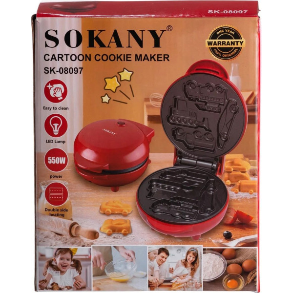 Фото - Вафельниця Sokany SK-08097