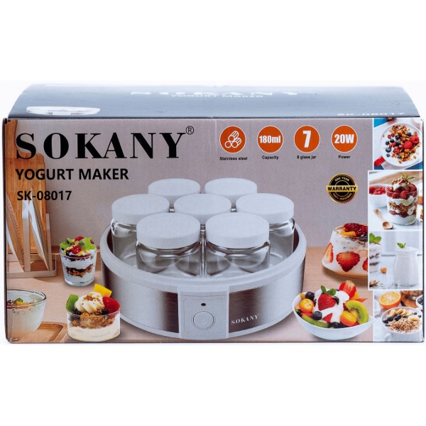 Фото - Йогуртниця Sokany SK-08017