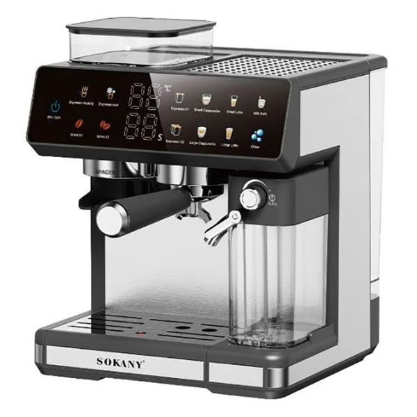 Фото - Кавоварка ріжкова Sokany SK-04032 Silver