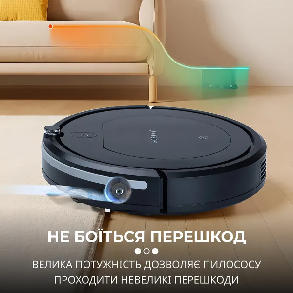 Фото - Робот-пилосос миючий Sokany SK-13017 Black