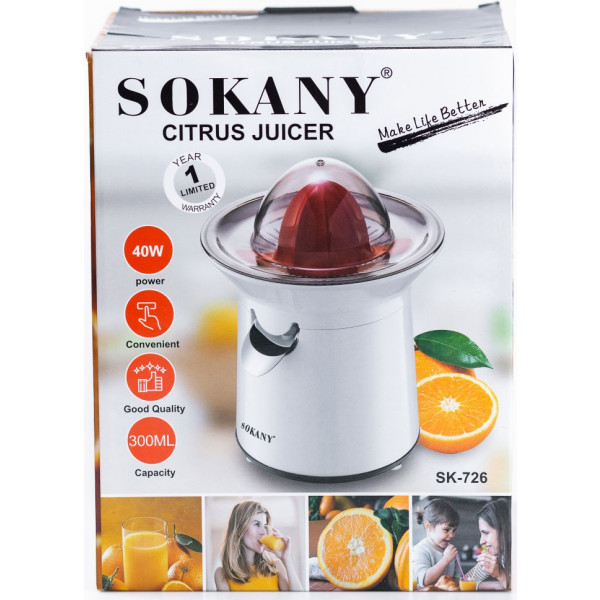 Фото - Цитрус-пресс Sokany SK726