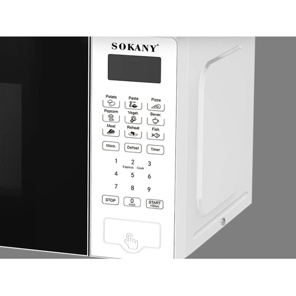 Фото - Микроволновая печь (СВЧ) Sokany SK-10018 White