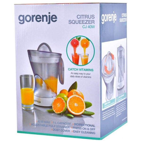 Фото - Цитрус-пресс Gorenje CJ40W