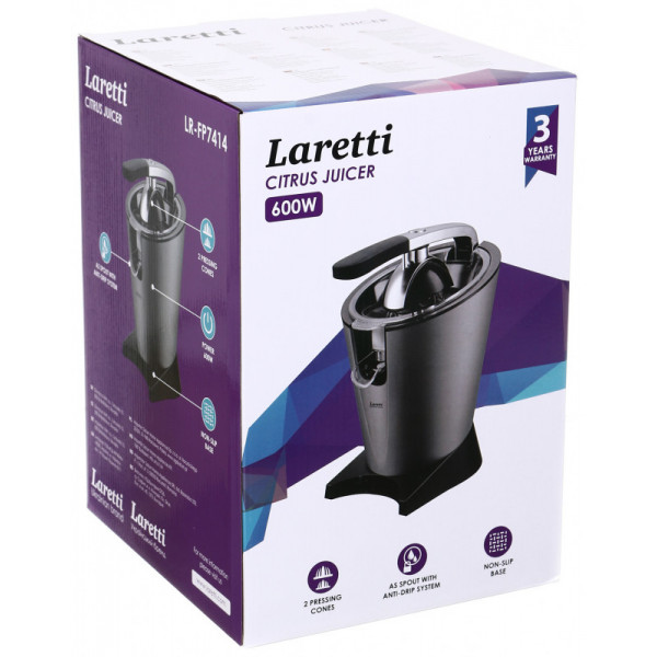Фото - Цитрус-пресс LARETTI LR-FP7414