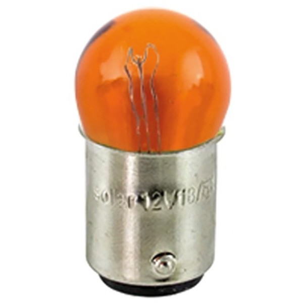 Фото - Автолампа Solar 12V 18/5W BAY15d AMBER  (1273)