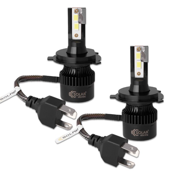Фото - Автолампа Solar H4 12/24V 50W 5000Lm 6500K CSP3570 2 шт. (8504S2)