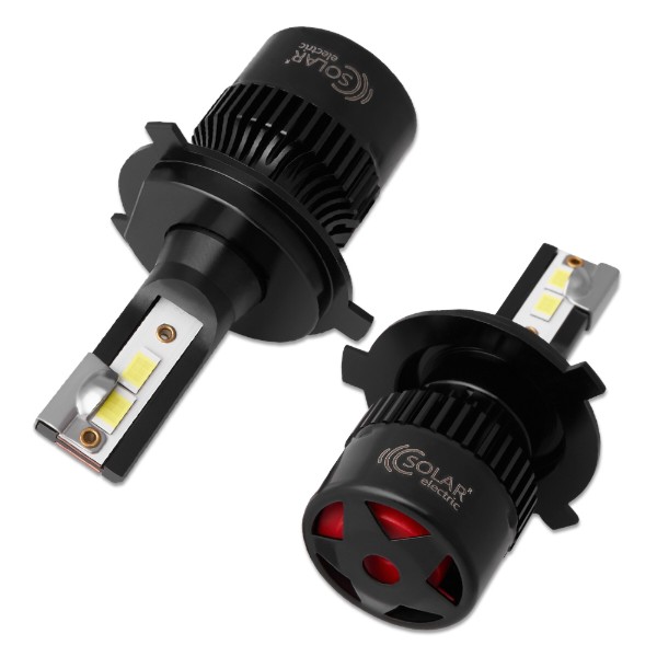 Фото - Автолампа Solar H4 12/24V 50W 5000Lm 6500K CSP3570 2 шт. (8504S2)
