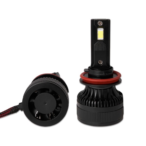 Фото - Автолампа Solar H8-H11-H16 12/24V 100W 9000Lm 6500K CSP3570 2шт. (8611S2)
