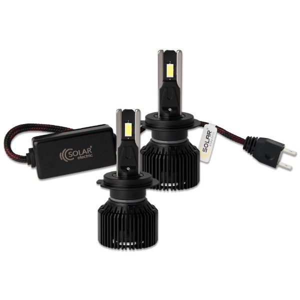 Фото - Автолампа Solar H7 12/24V 130W 11000Lm 6500K CSP3570 2 шт. (8707S2)