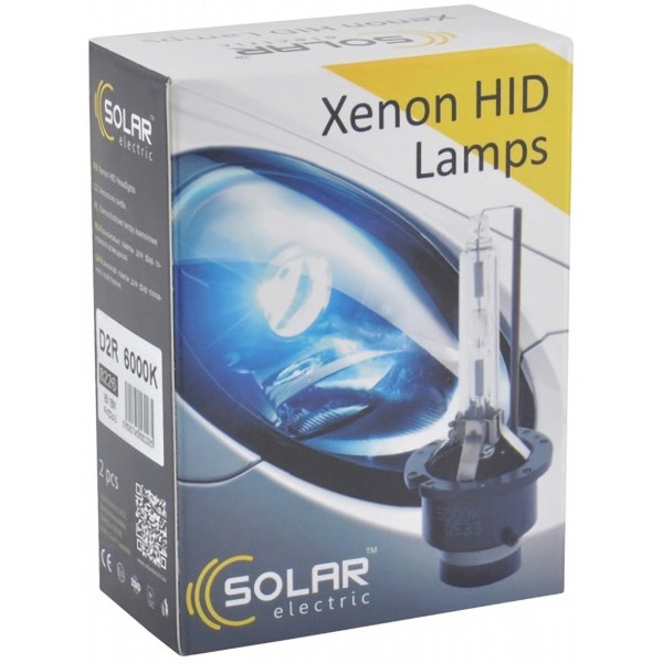 Фото - Автолампа Solar D2R 5000K 85V 35W PK32d-3 (8225)