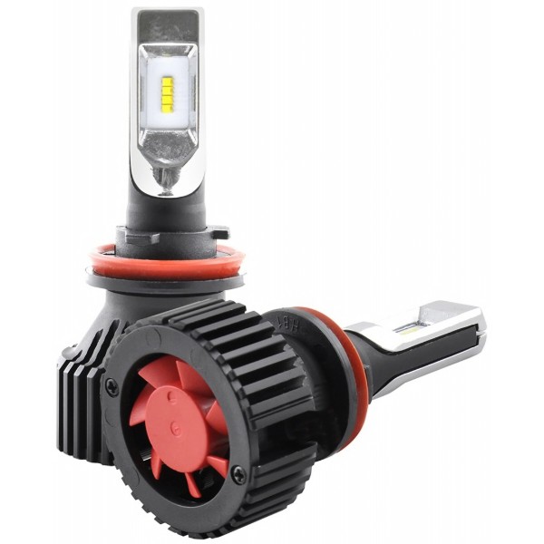 Фото - Автолампа Solar H11 12/24V 6500K 8000Lm 60W ZES Chip (8311)